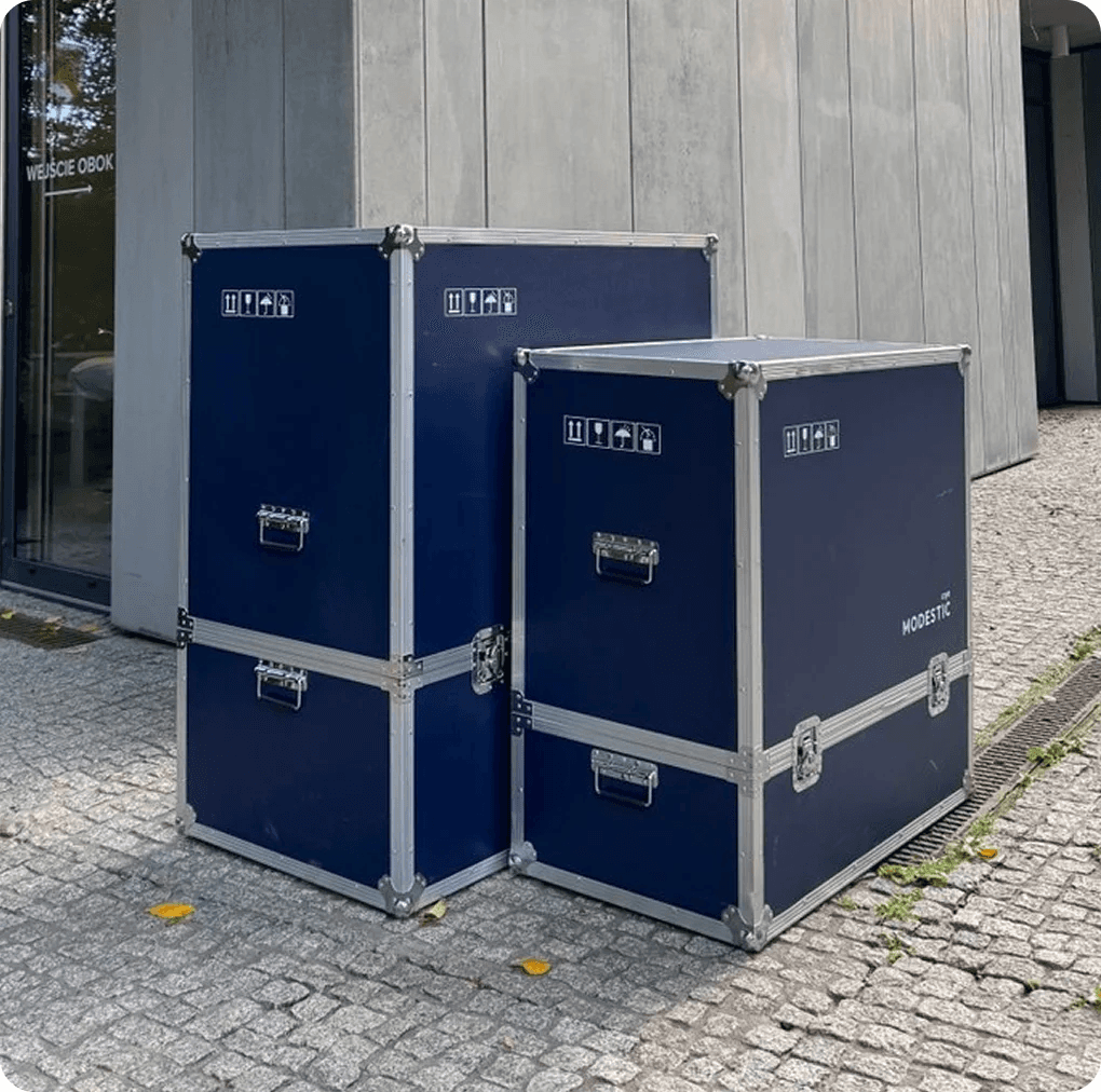 Modestic transport cases