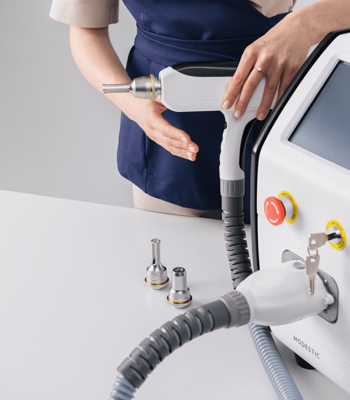 Nova laser in the treatment room