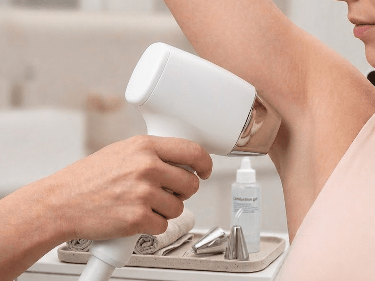 Modestic Silk hair removal on sensitive areas