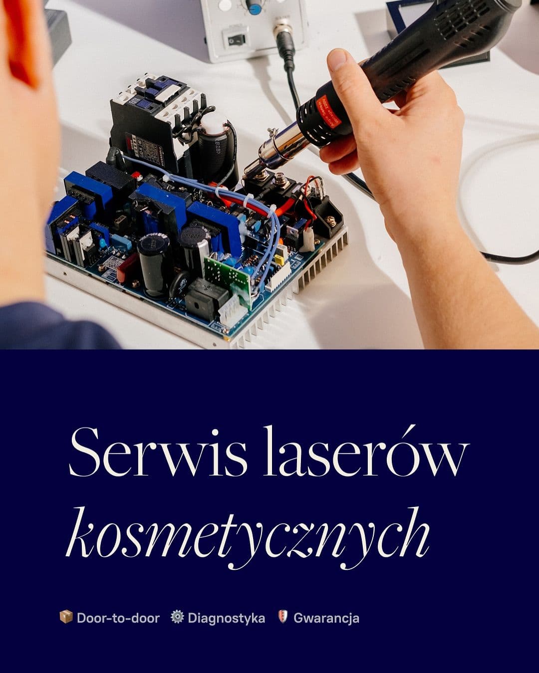 Serwis laserów kosmetycznych – naprawa i diagnostyka lasera kosmetycznego w serwisie Modestic